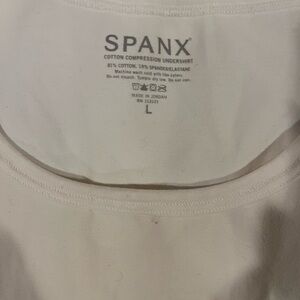 SPANX Off WHITE Compression TANK Sz L, ORIG $80+!!